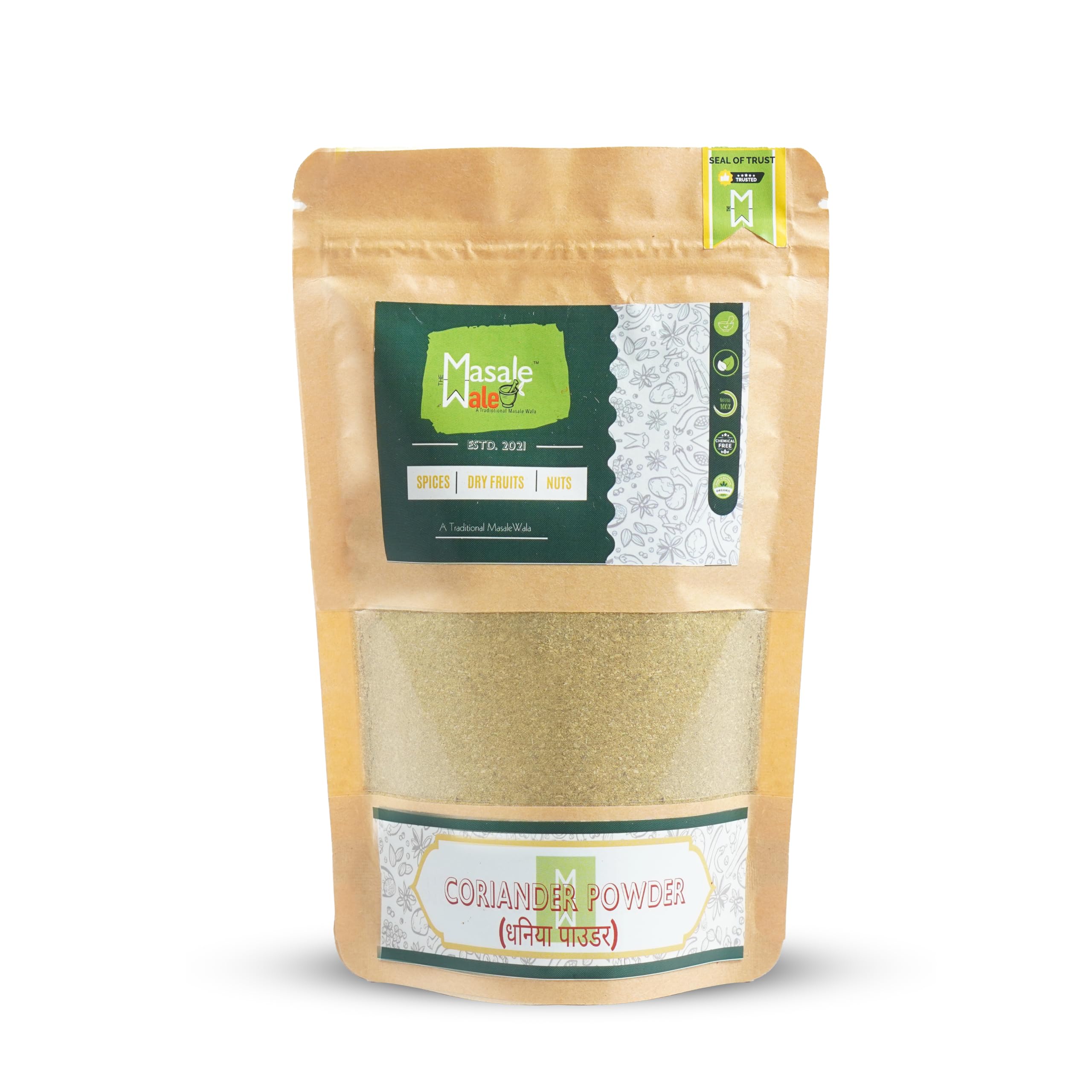 TheMasalewale Coriander Powder|Iron Pounded|Freshly Ground On Demand|Rich In Essential Oil|Preservative Free|Rich In Taste,Aroma|Natural Green No Added Colour(200) (B0CF6CC6DR) Amazon Price History, Amazon Price Tracker