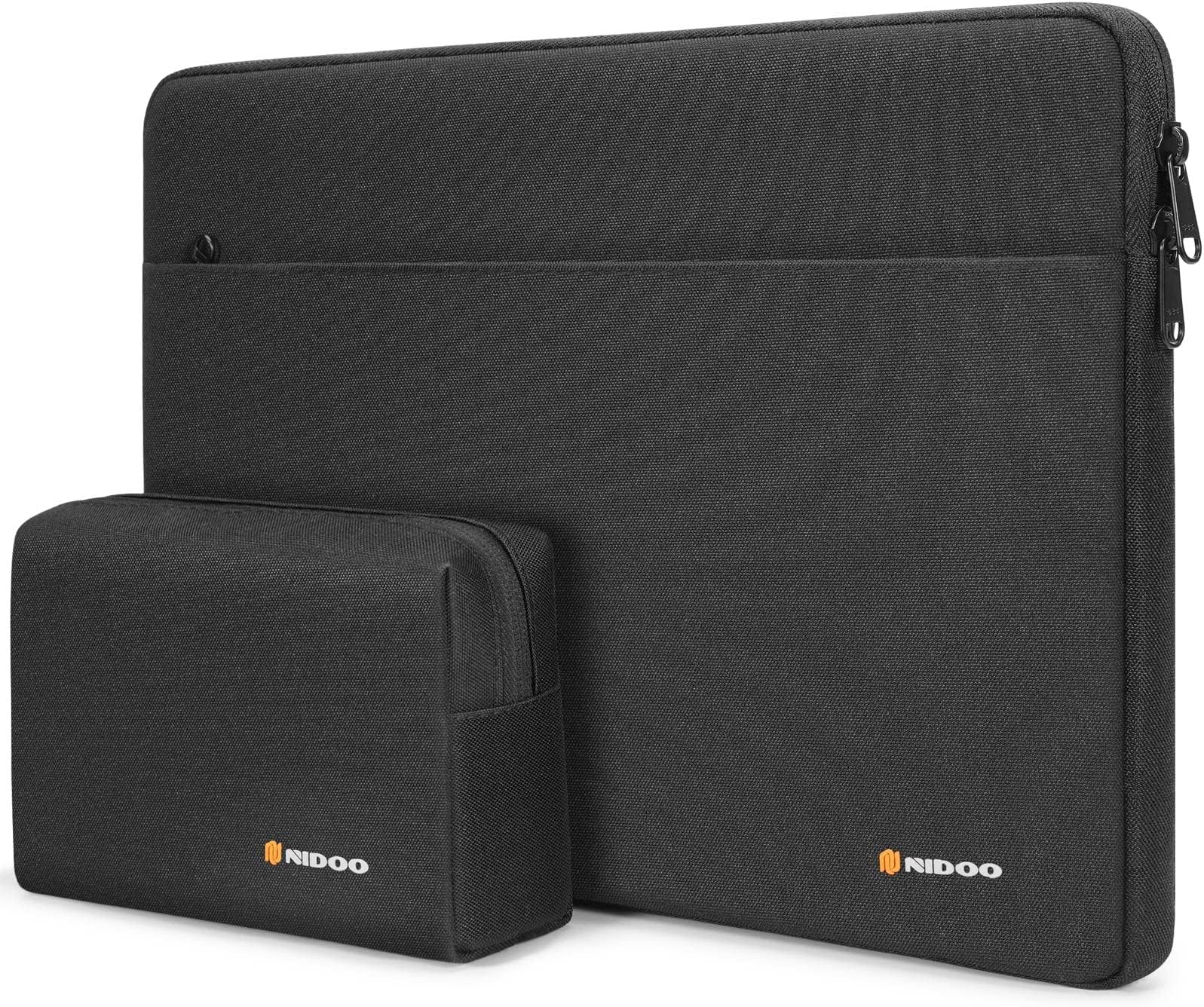 NIDOO Tablet Sleeve 10 inch Laptop Case Carrying Bag for 10.2" iPad / 10.5" 11" iPad Pro / 10.9" iPad Air 4 5th / 10.5" Samsung Galaxy Tab A8 S8 S5e S6 Lite/Surface Go 3/10.6" Lenovo Cover, Black