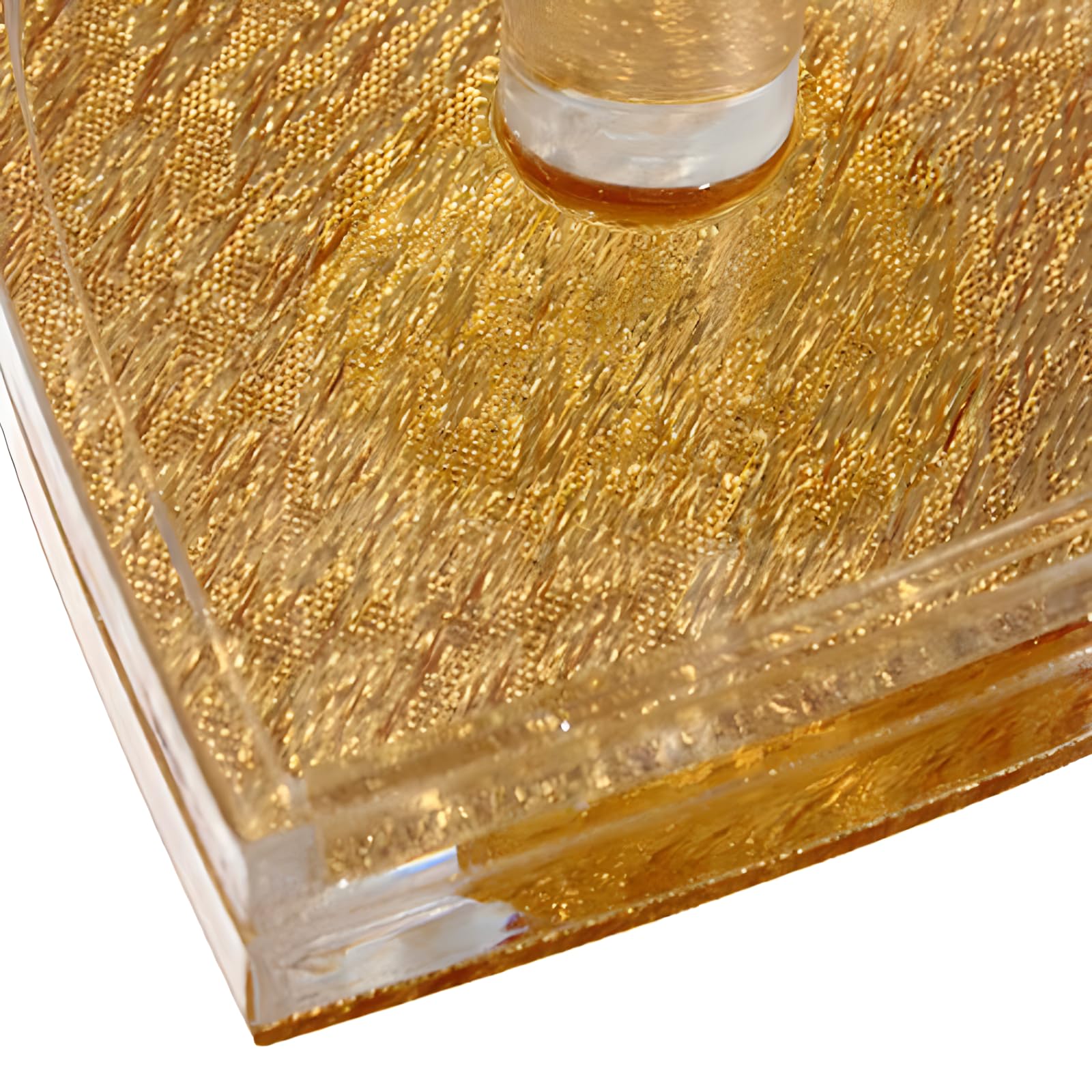 YOFAN Golden and Clear 12 Holes Acrylic Makeup Pen Holder, Heart Shaped Nail Manicure Makeup Brush Storage Holder