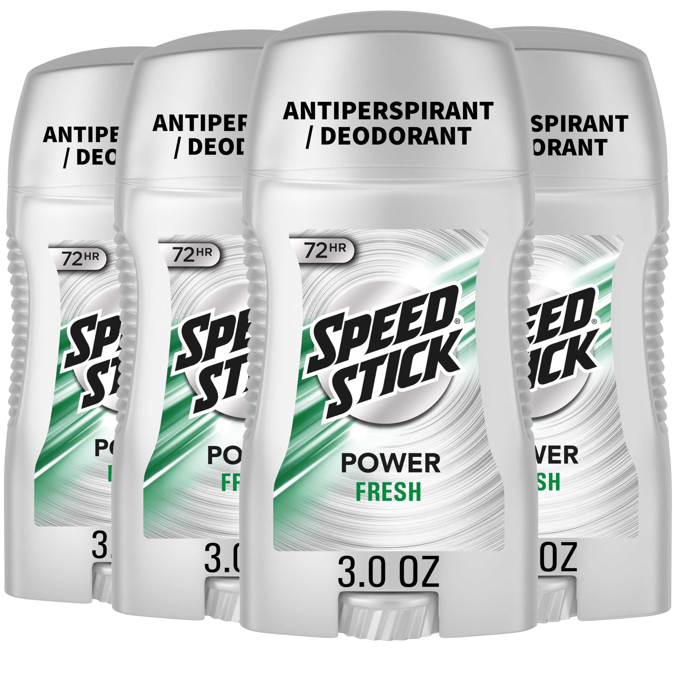 Men's Deodorant, Fresh, 3 Ounce, 4 Pack