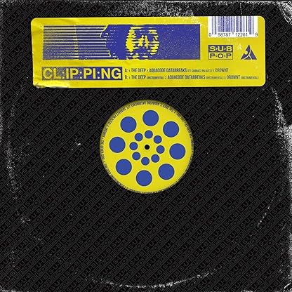 The Deep [Disco de Vinil] por clipping. — capa do álbum