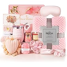 Christmas Gifts for Women,Relaxing Spa Gifts Baskets for Mom,Christmas Happy Birthday Gift Ideas Basket.