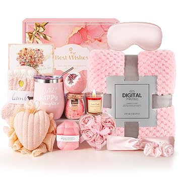 Mothers Day Gifts for Women,Mothers Day Gifts Baskets for Mom, Happy Birthday Gift Ideas Basket