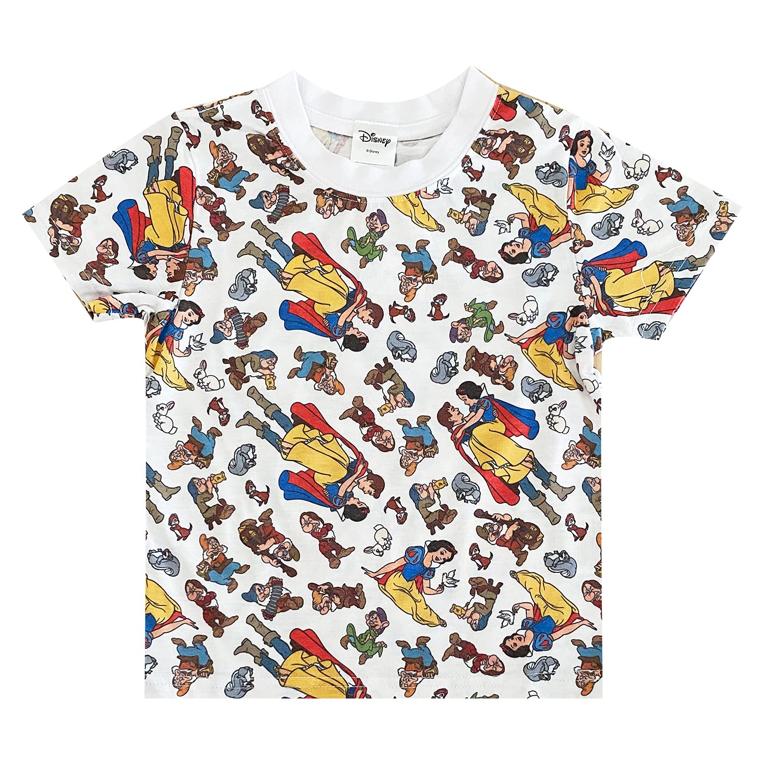 最終✴︎ディズニーヴィンテージTシャツ✴︎希少90s✴︎赤タグ(初期)✴︎白雪姫&王子 本物90s 白雪姫 ヴィンテージ Snow White Tee 映画tシャツ