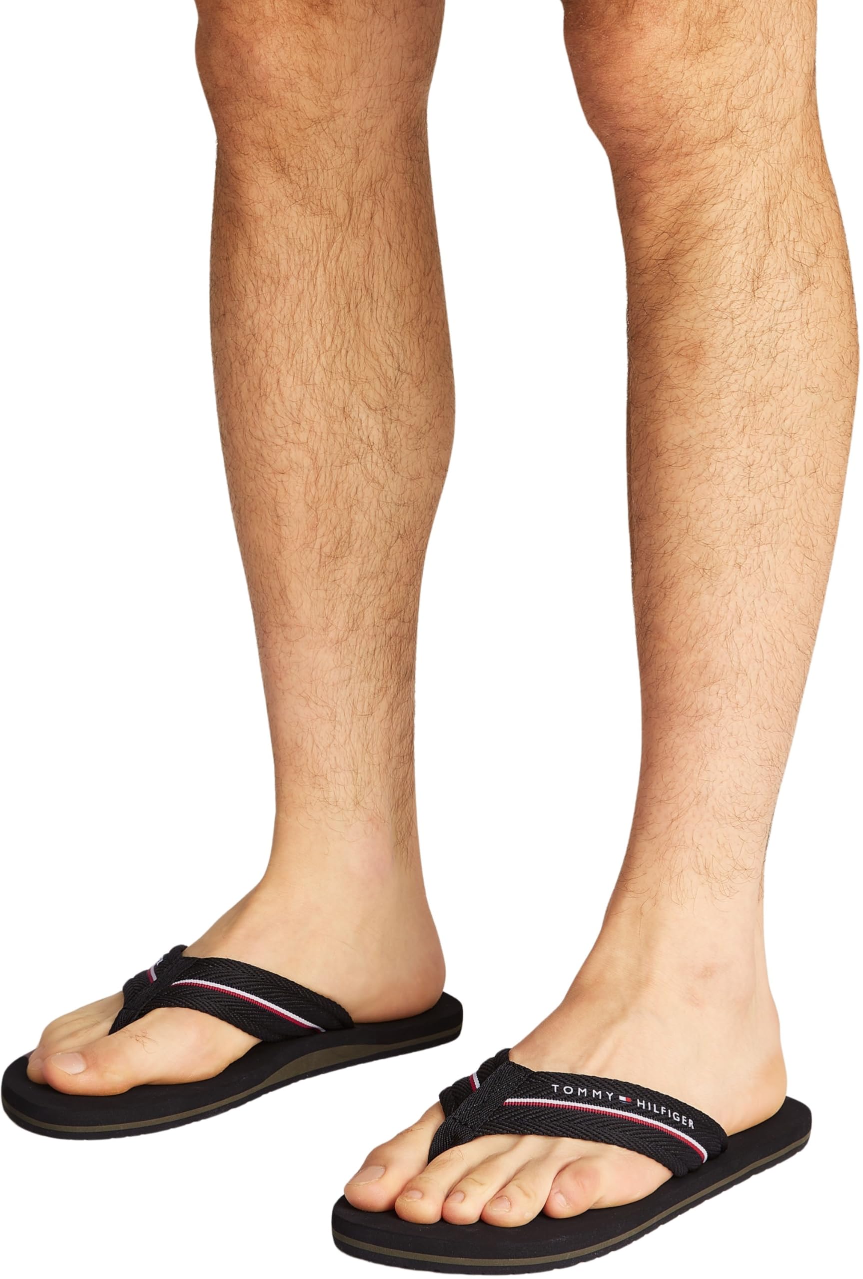 Tommy Hilfiger Chanclas Hombre Web Beach Sandal con logotipo