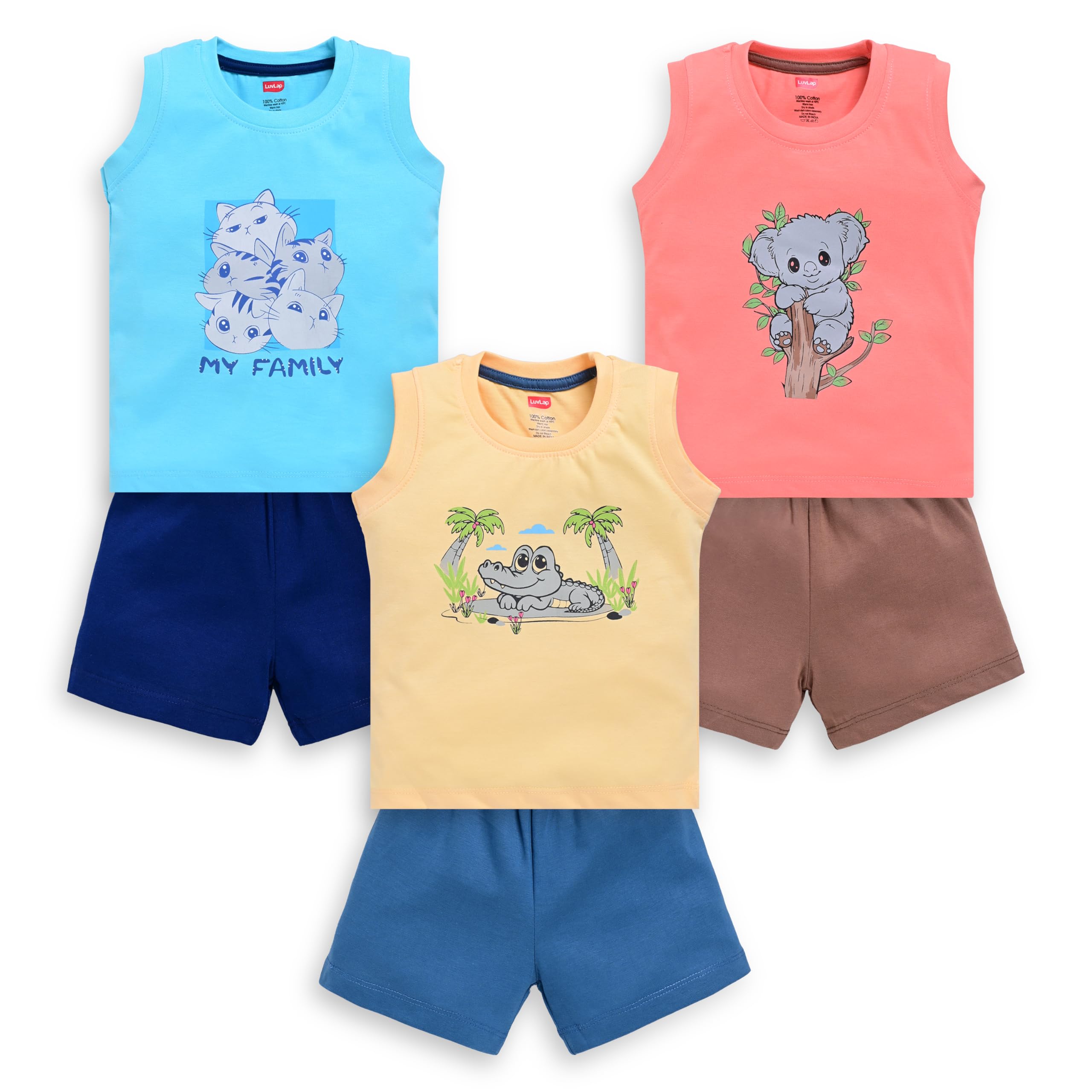 luvlap Boys TankTop CoSet-picture-35