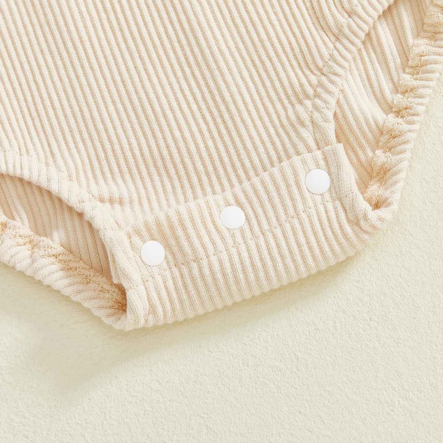 Merqwadd Baby Summer Bubble Romper Infant Boy Girl Short Sleeve Onesie Oversize Cotton T-shirt Bodysuit Top - Image 6