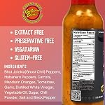 Zombie Apocalypse Ghost Chili Hot Sauce, 5 Ounces - All Natural, Vegan, Extract Free, Made in USA, Featured on Hot Ones!