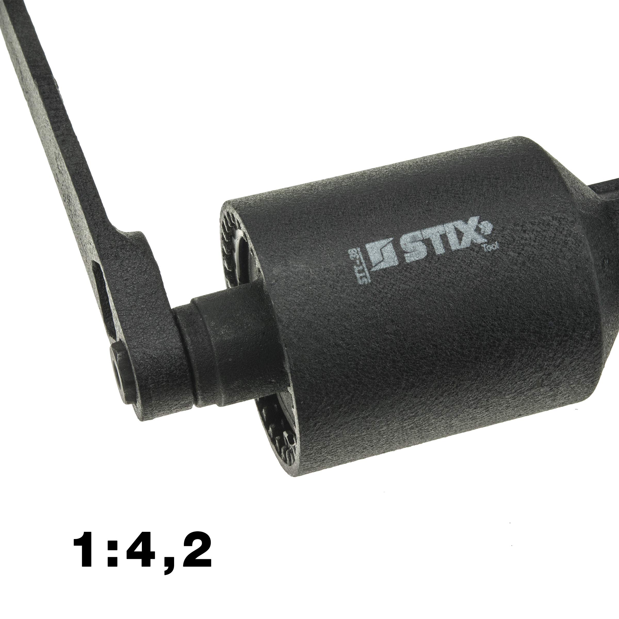Stix Automotive Equipment STT-3S 1:58/1:4,2/1:1 7000Nm Moltiplicatore di Forza Rapporto 3 impostazioni di velocità, piede regolabile
