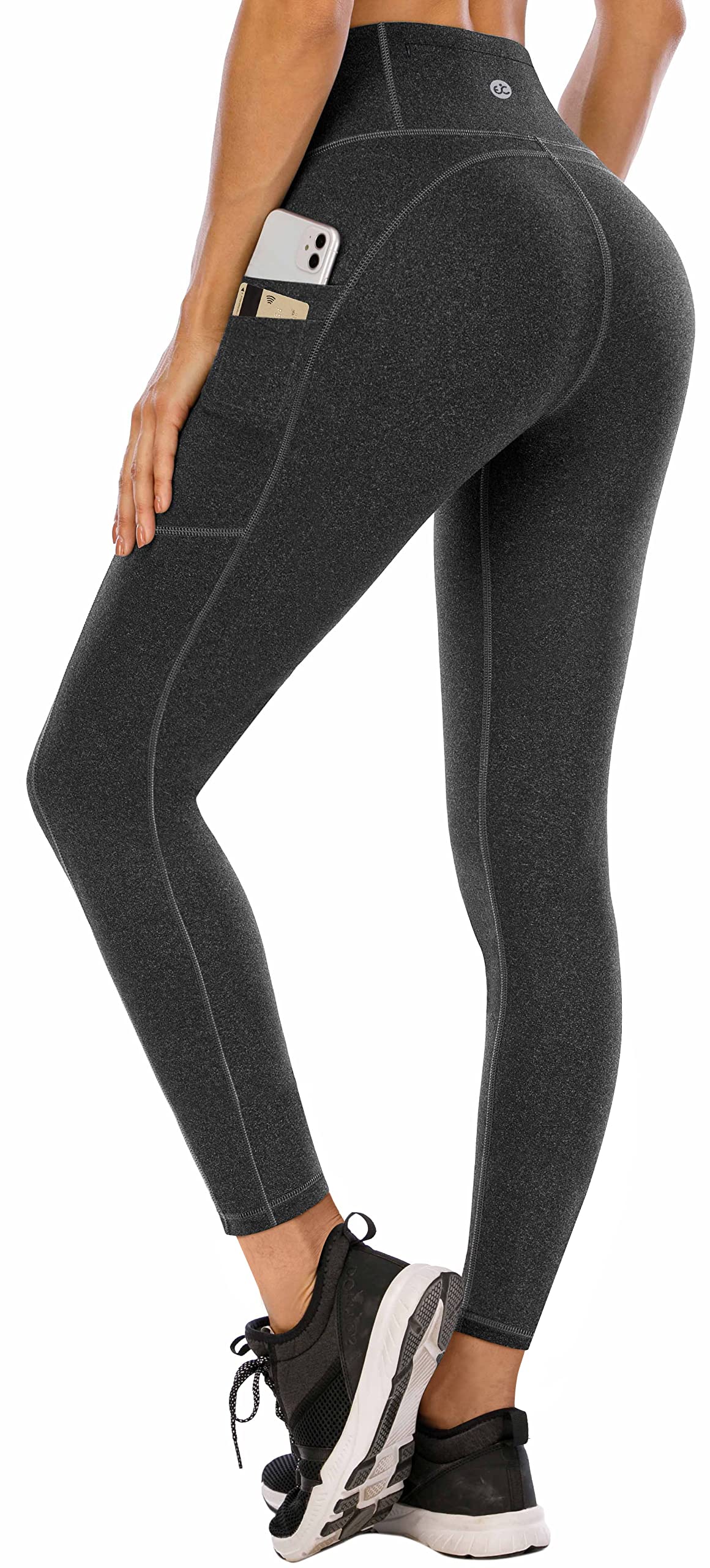 Ewedoos Yoga Pants Women Workout Leggings with Pockets for Women High Waisted Tummy Control Gym Leggings Workout Pants