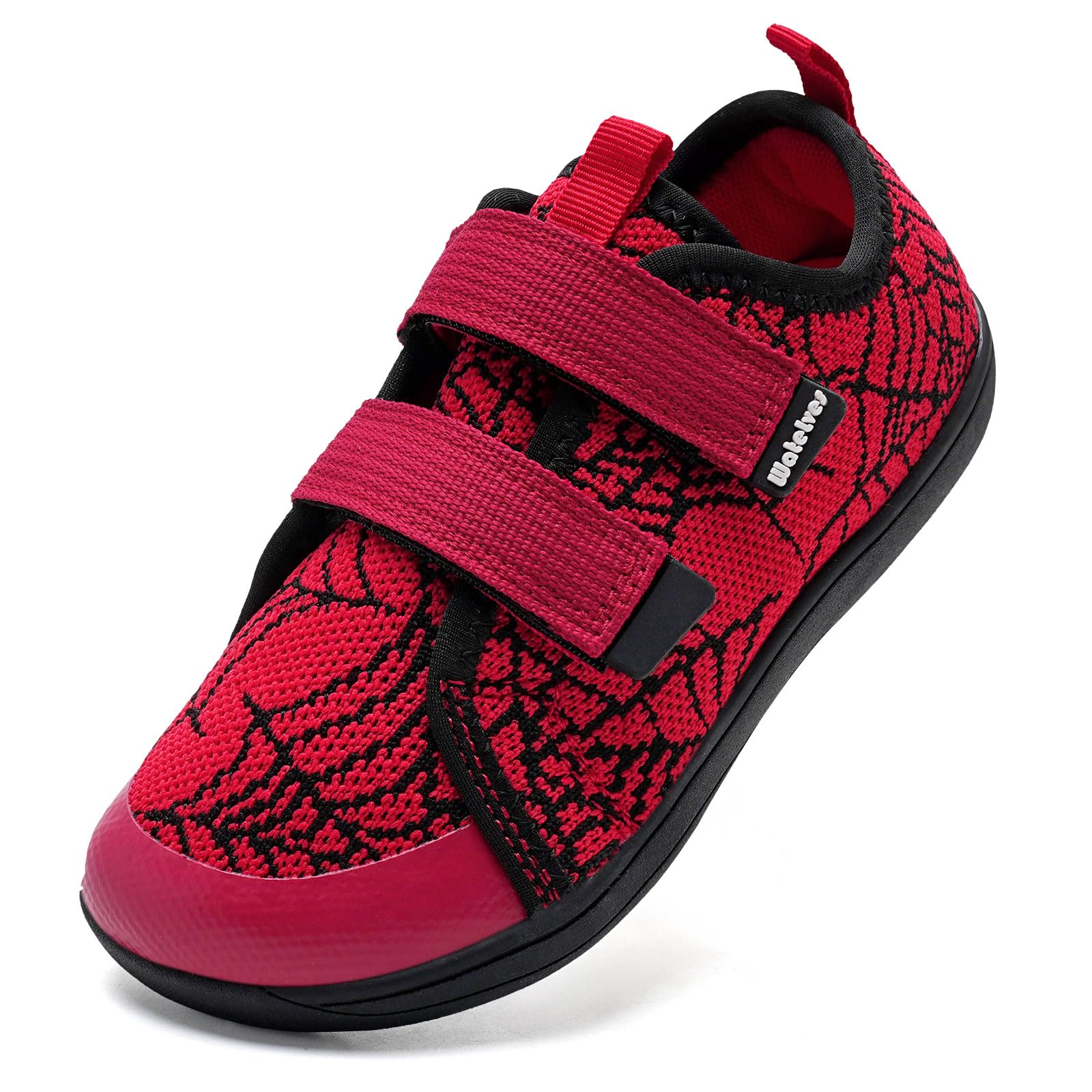 WateLves Toddler Little Kids Wide Barefoot Shoes The First Walking Shoes Girls Boys Breathable Zero Drop Minimalist Sneakers with Wide Toe Box Natural to Grow
