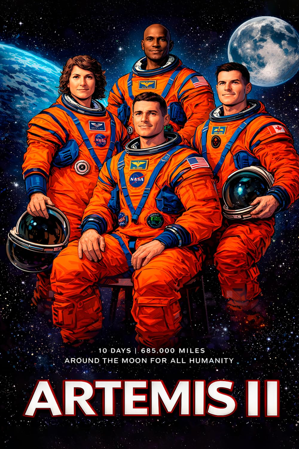 Artemis II: Integrity and Humanity's Return to the Moon – The Complete Account of NASA's First Crewed Lunar Mission Since Apollo 17