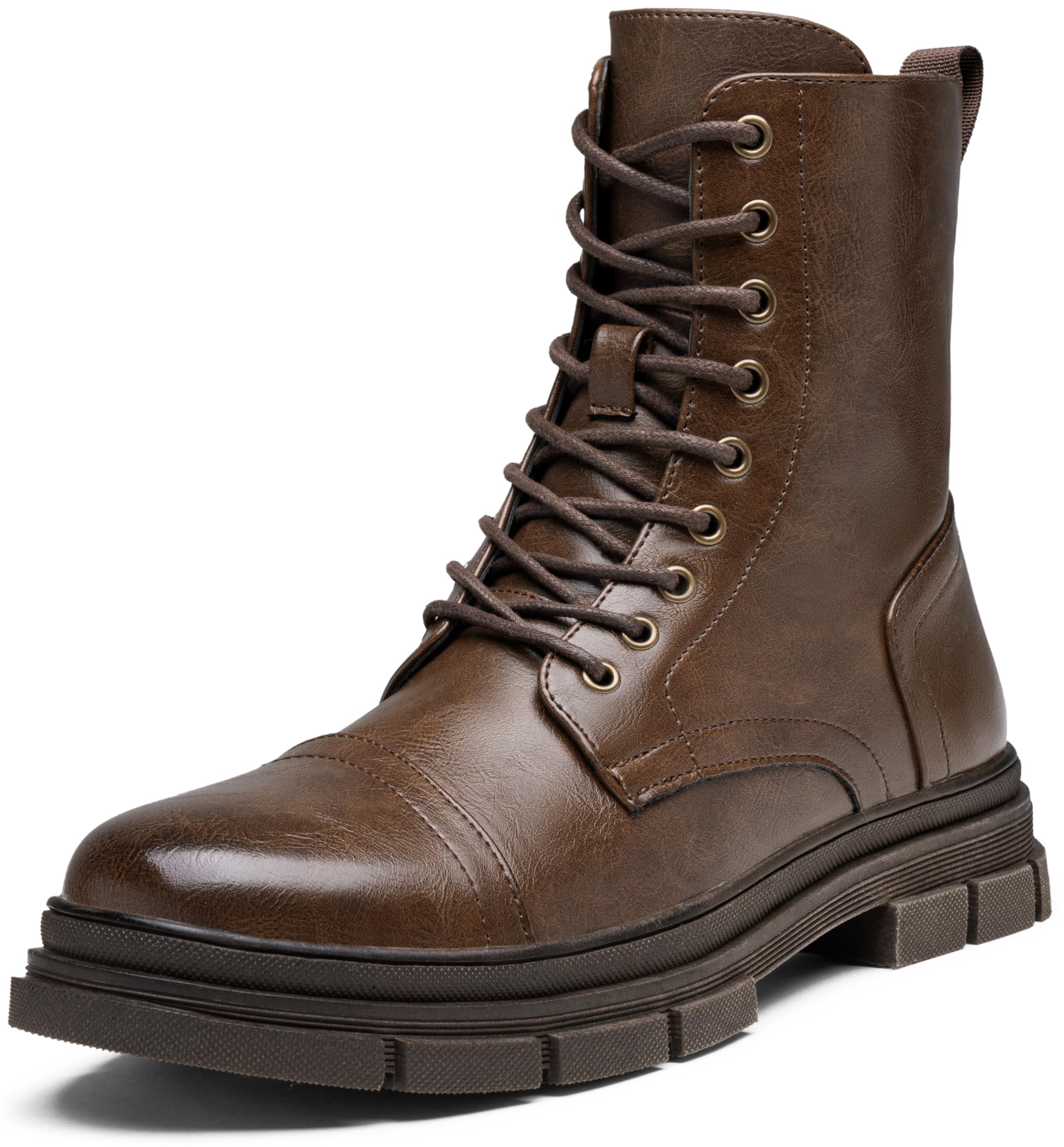 Jousen Men's Boots Fashion Motorcycle Combat Boots