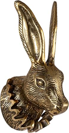 Amazon.com: Creative Co-Op Cast Aluminum Rabbit Head with Ruff