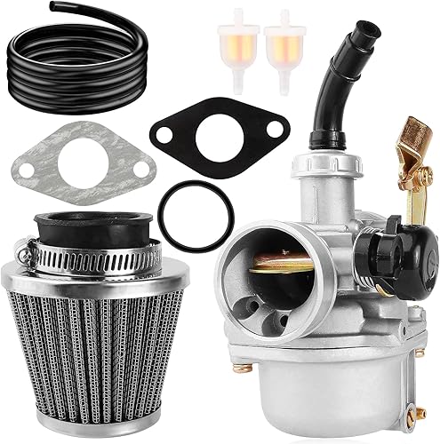 Miniatura 9 de QAZAKY Carburador PZ19 para 50 cc, 70 cc, 90 cc, 110 cc, 125 cc, ATV QUAD, scooter, Go Kart, ciclomotor, mini picador, Pit Dirt Pocket Super Bike
