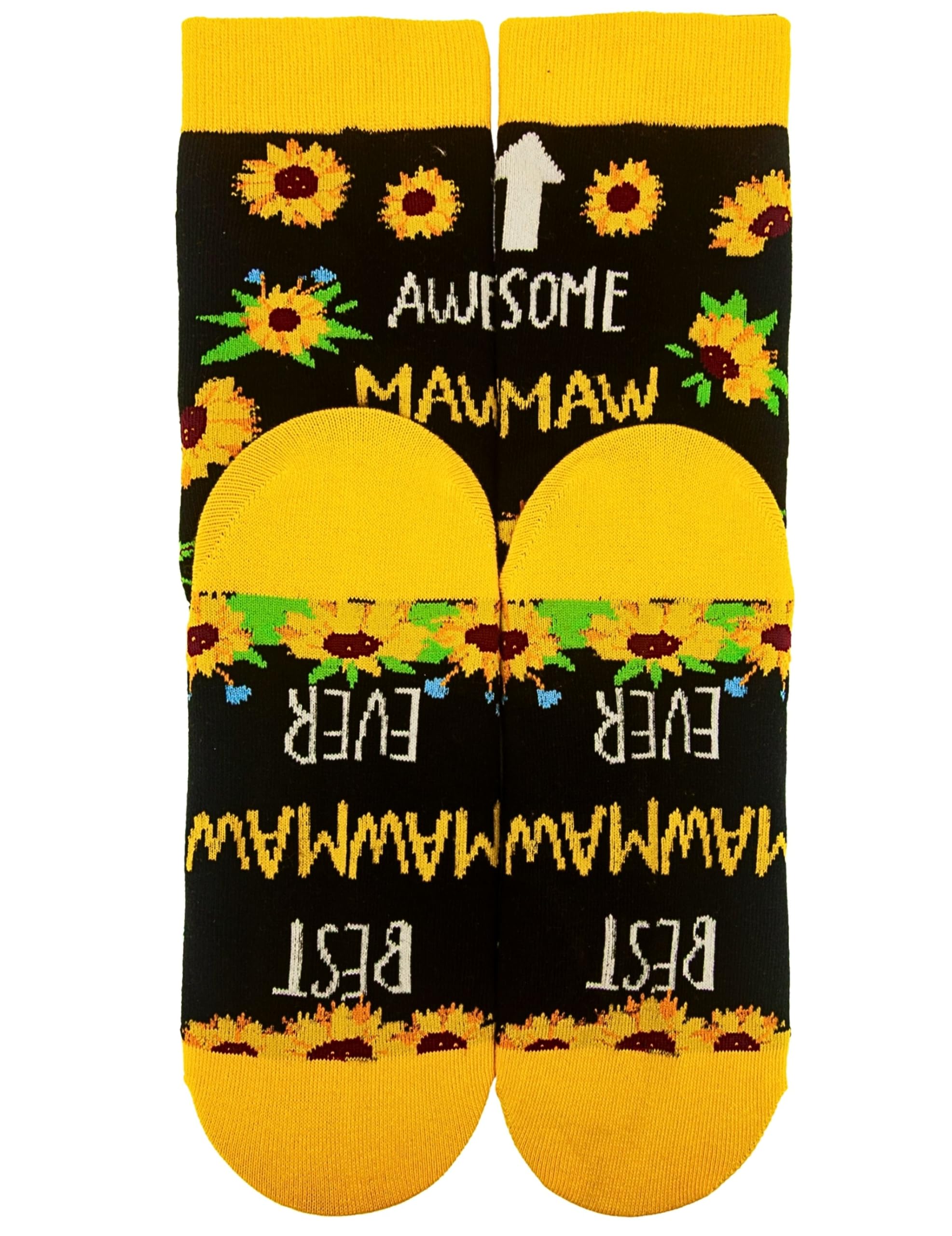 InnoBeta Mawmaw Gifts, Mothers Day Gifts for Mawmaw, One Size Crew Socks on Mother's Day, Christmas, Birthday