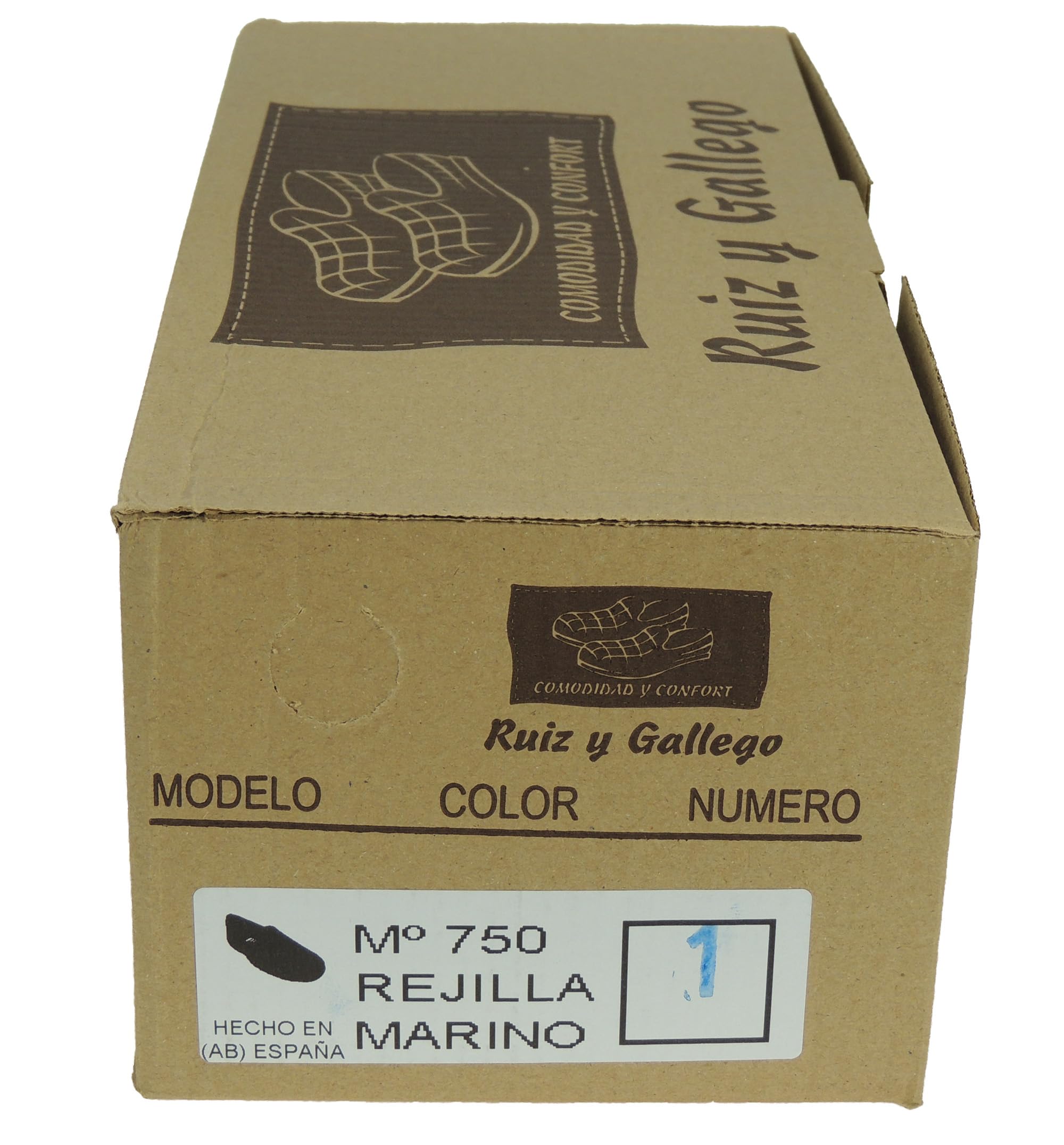 RUIZ Y GALLEGO. Zapato rejilla de nylon para hombre. Cierre con velcro. Ancho de hojaldre Forro de toalla. Primavera de verano.