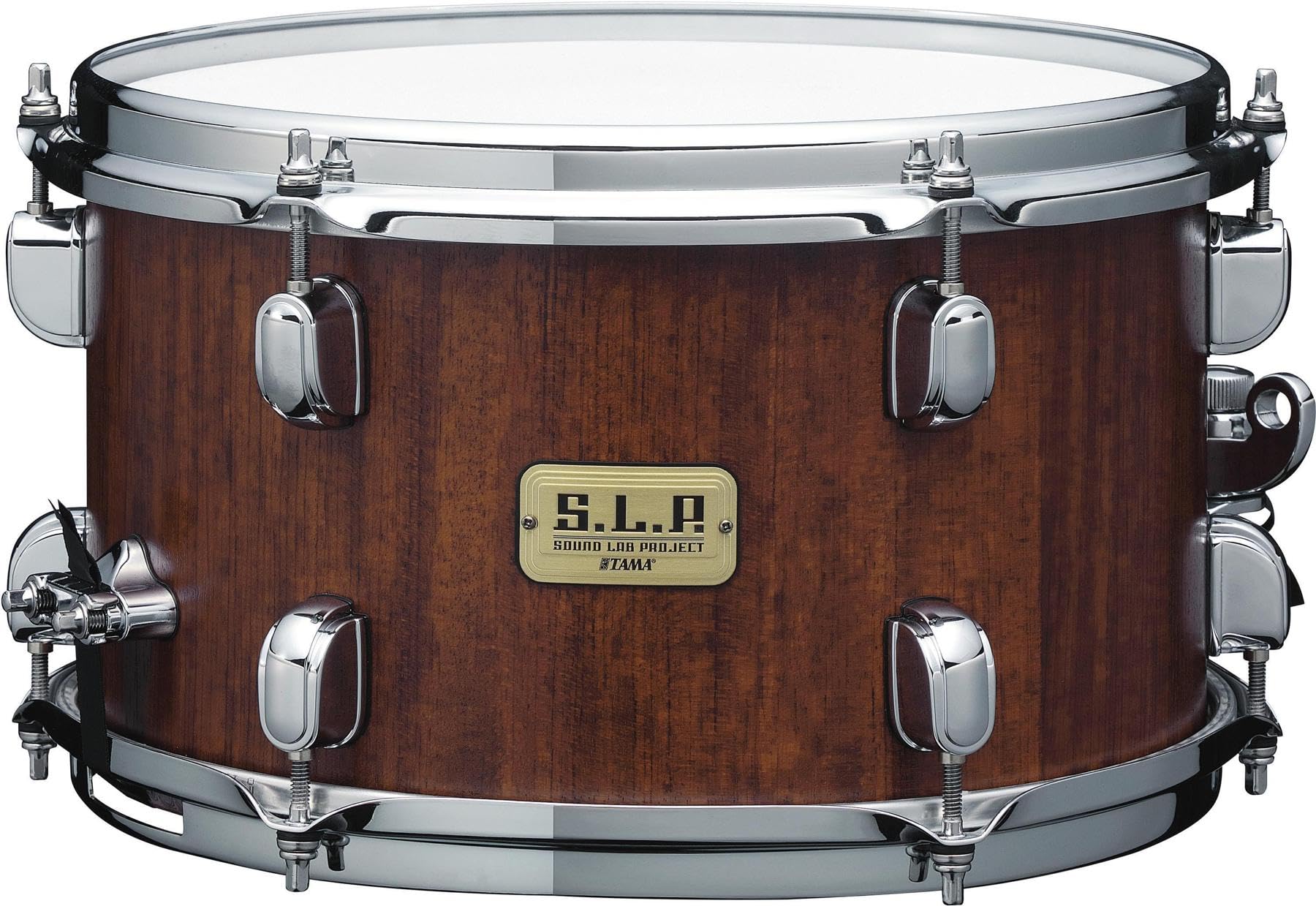 Tama S.L.P. Mod Bubinga Snare Drum - 7 inches x 12 inches, Satin Bubinga