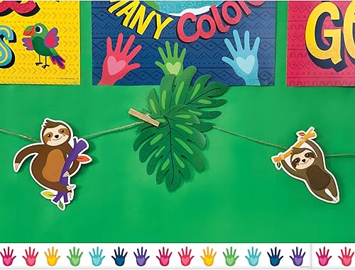 Vista 55 de Carson Dellosa - 150 letras recortadas de 4 pulgadas en blanco, decoración del alfabeto en mayúscula y minúscula para tablón de anuncios, tablero