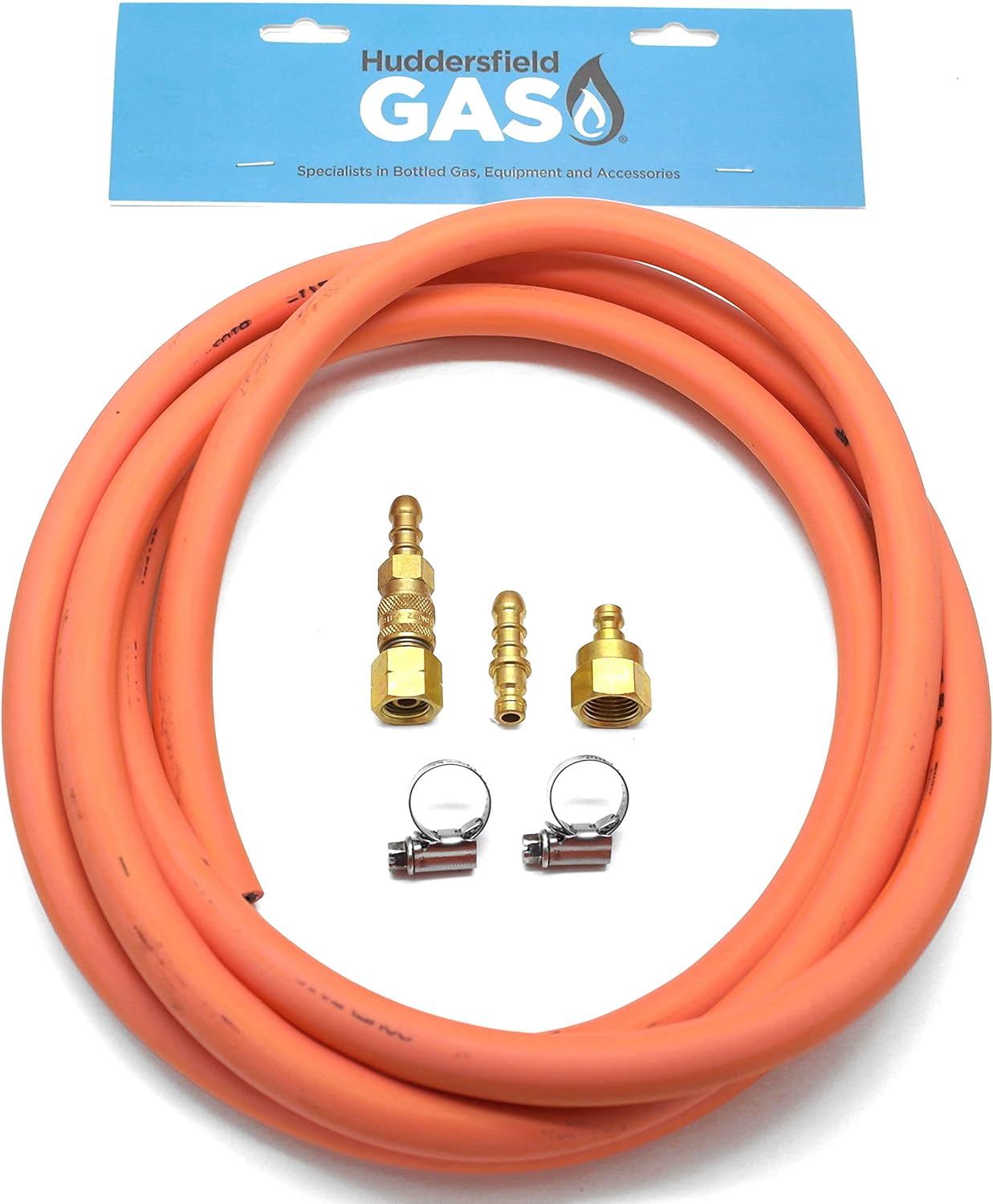 Huddersfield Gas 3M External Bbq Point Universal Quick Release Bbq Kit Fits 5/8 Unf & 1/4 Bsp