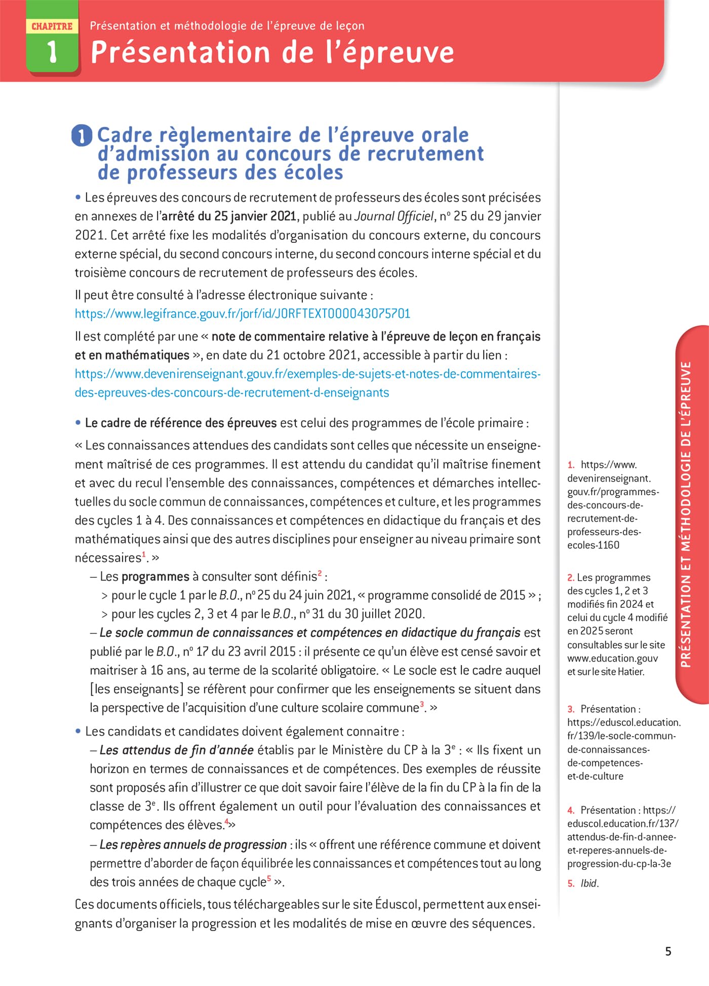 Français - CRPE 2026-2027 - Epreuve orale d'admission