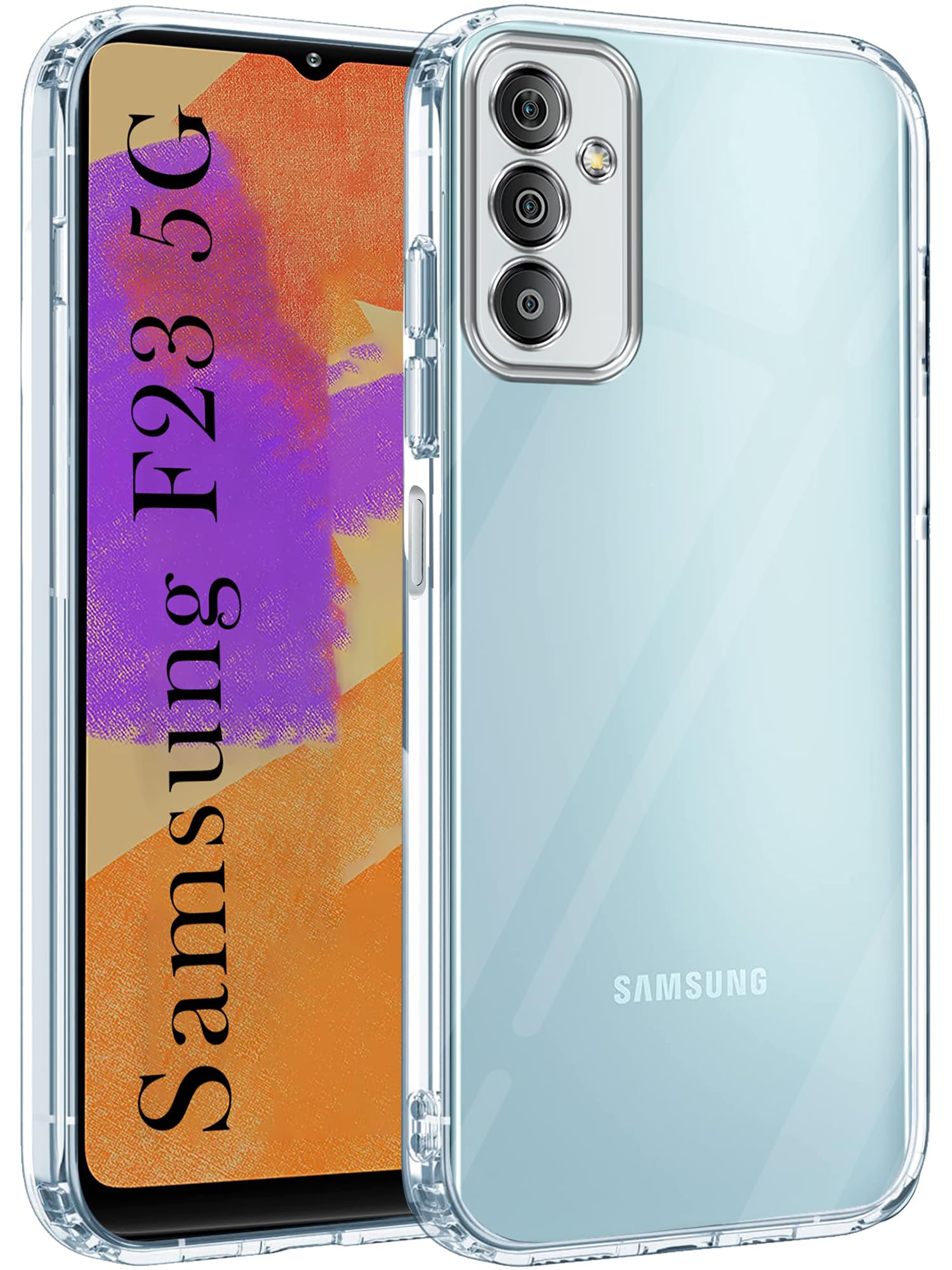 Jkobi Back Cover for Samsung Galaxy F23 5G (Silicone Clear Shockproof Case with Camera Protection | Soft and Flexible | Transparent) (B0BT21ZLP9) Amazon Price History, Amazon Price Tracker