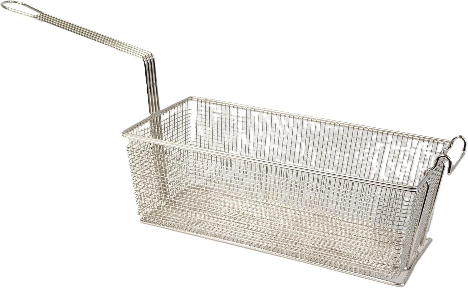 Prince Castle Fry Basket (17.25" X 8.5" X 6") Wire Mesh with Long Handles for Even Frying - Commercial French Fry Basket for Restaurants and Food Service Establishments