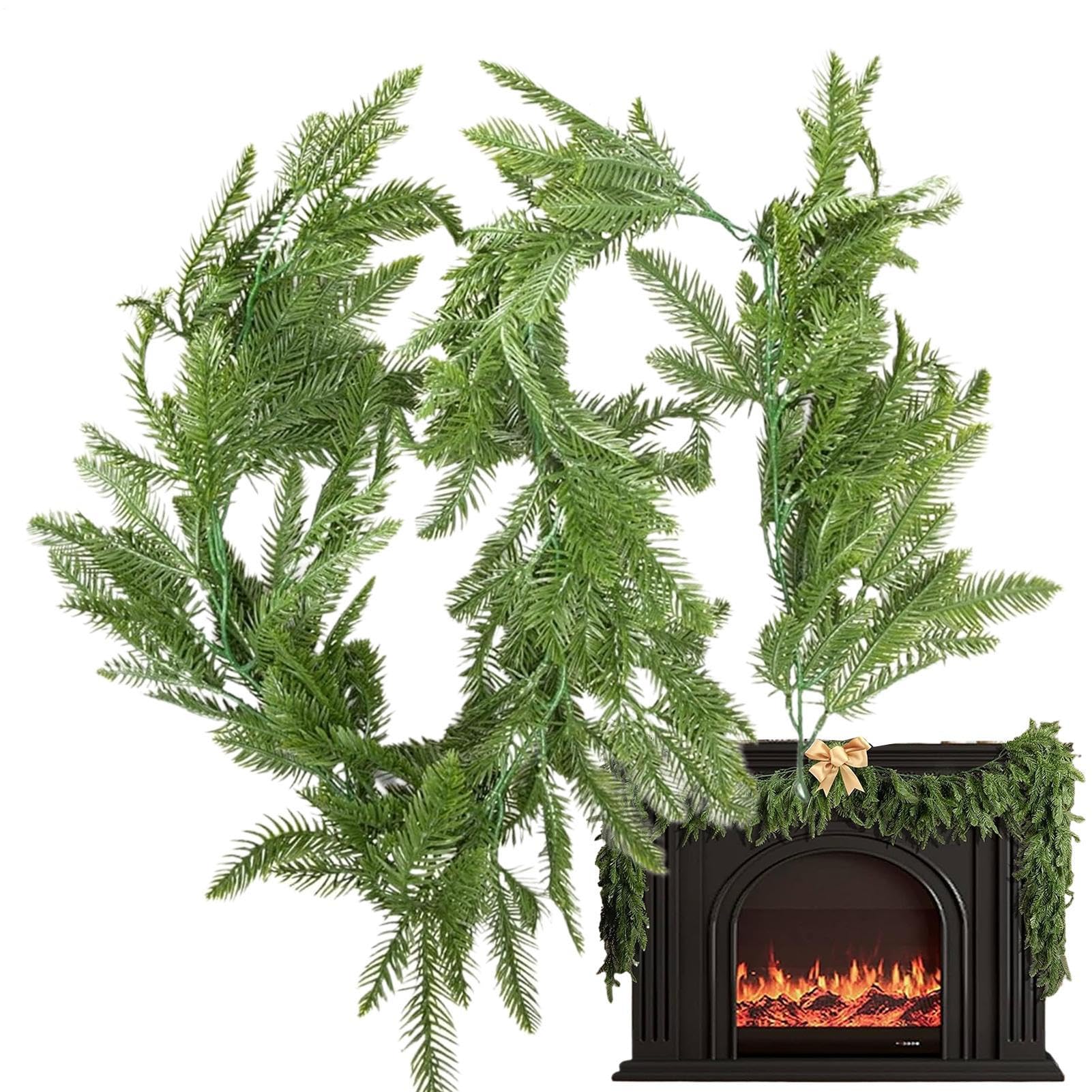 Branches de pin artificielles – Accessoires de vacances façonnables