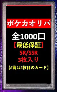 SR/SSR3枚確定 S賞は【画像内のPSA10】 全1000口 オリパ No164