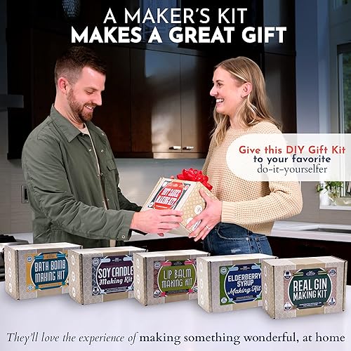 Miniatura 5 de DIY Gift Kits Real Gin Making Kit Deluxe Edition  12 botánicos y especias, frasco de acero inoxidable, embudo y más  Ginebra artesanal hecha a mano