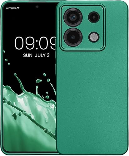 Vista 28 de kwmobile Funda compatible con Xiaomi Redmi Note 11 / Note 11S - Funda protectora de silicona TPU suave y delgada - Azul Báltico Azul (Baltic Blue)