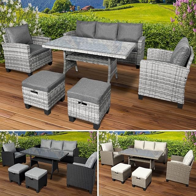 BRAST BRAST Gartenmöbel Delight Loungemöbel Sitzgruppe — Möbel-Sets