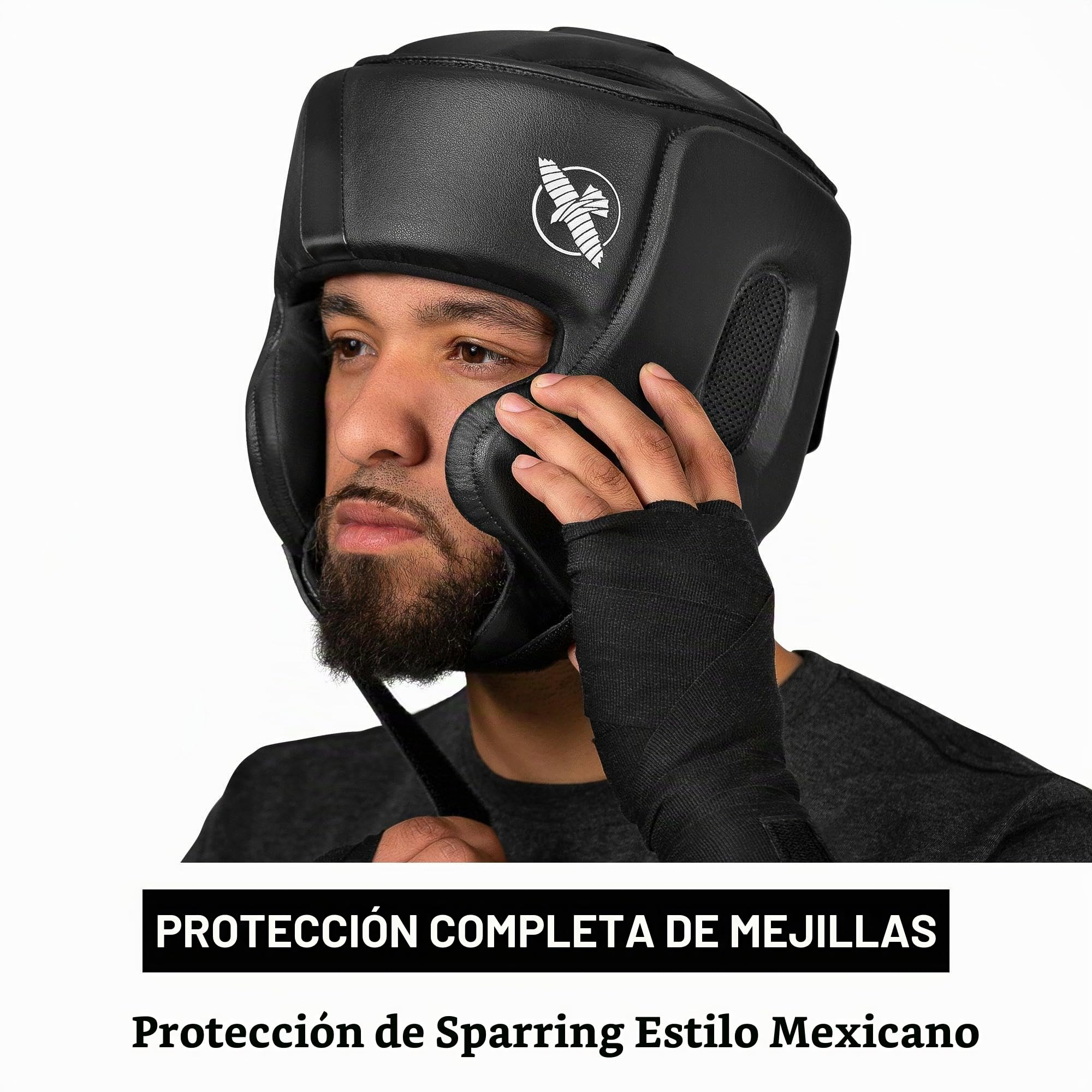 Amazon.com: Hayabusa T3 - Casco de boxeo ajustable para Sparring
