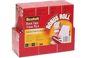 Scotch 845VP Book Repair Tape: Your Multi-Purpose Solution for Seamless Book Repairs