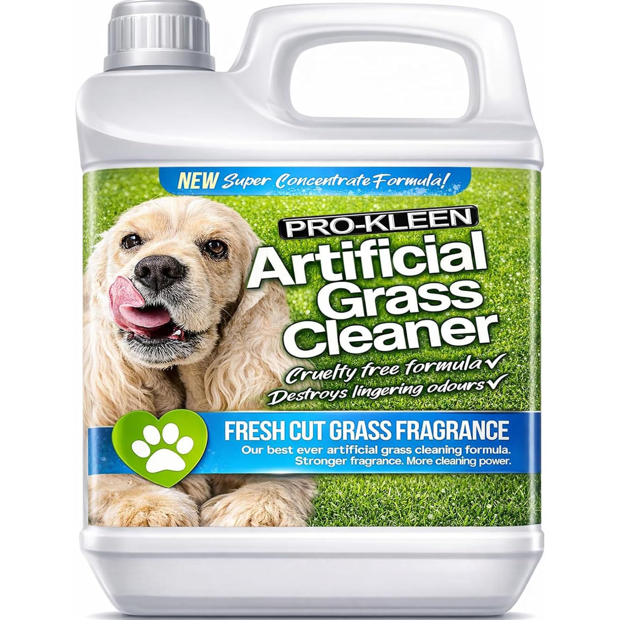 ProKleen Artificial Grass Cleaner Fresh Cut Grass Pet Deodoriser Astro Turf 1L