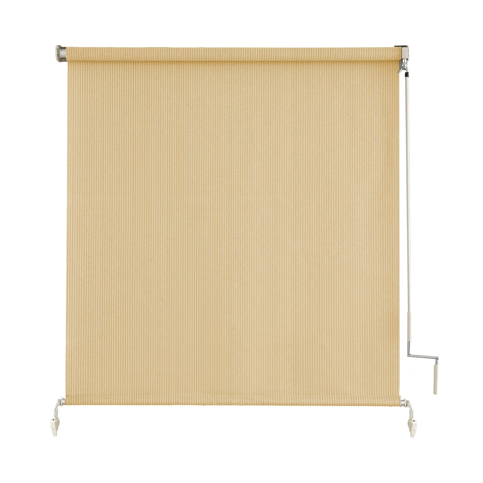 sunoff Outdoor Roller Shade Wheat