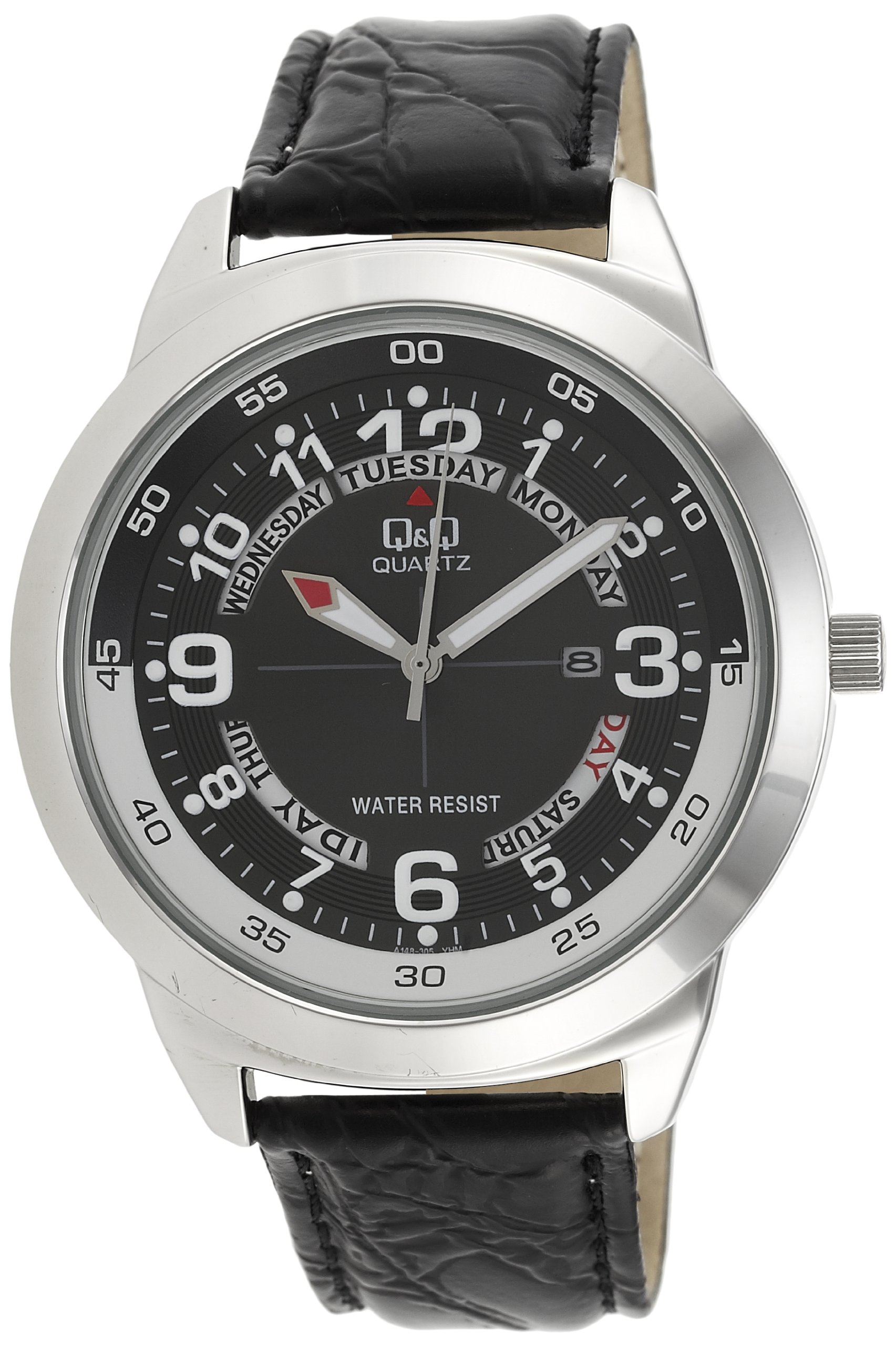 Q&Q Standard Analog Black Dial Mens Watch - A148J305Y (B00ABCL4E8) Amazon Price History, Amazon Price Tracker