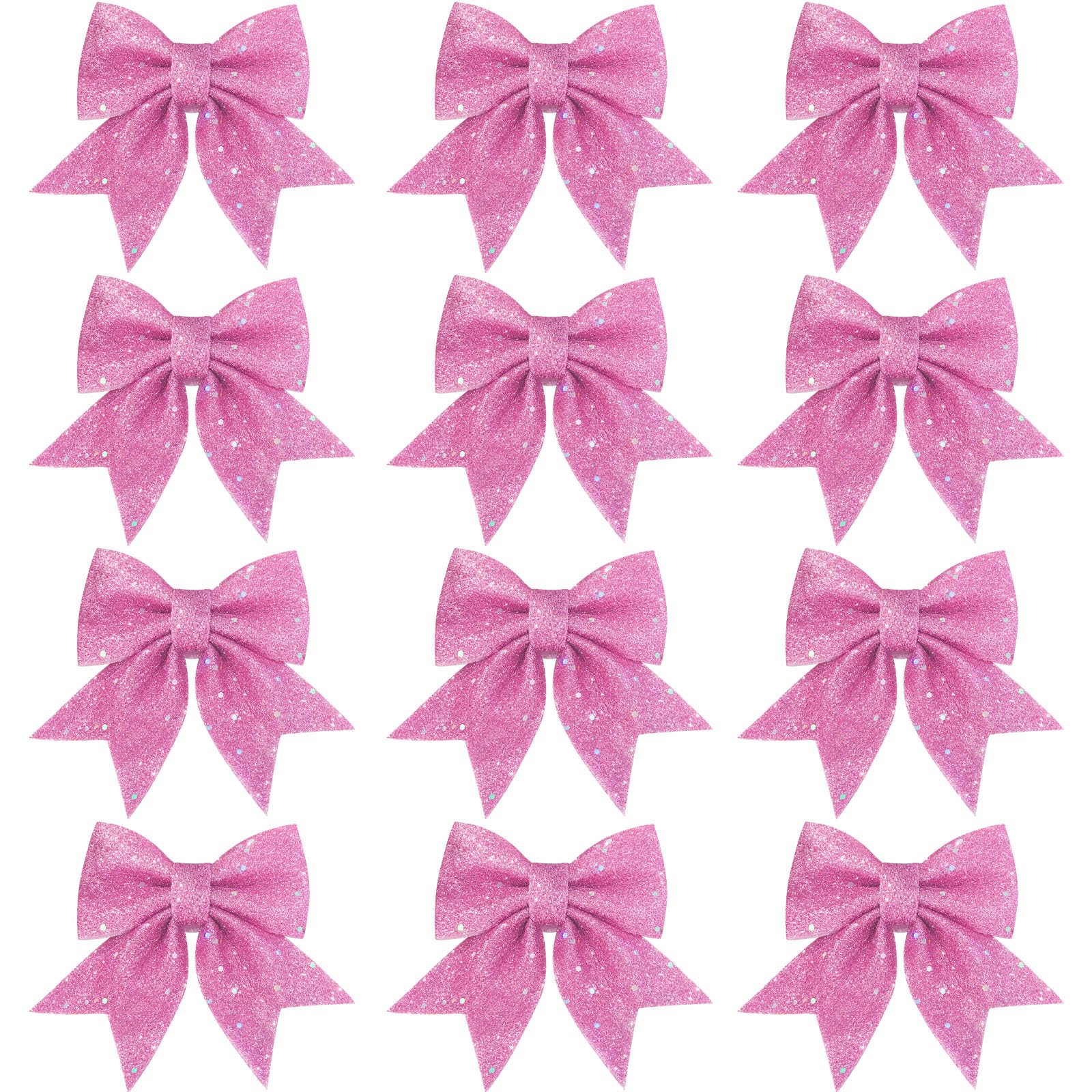Lazos de árbol de Navidad listos para colgar: soluciona tus adornos de forma rápida y rosa