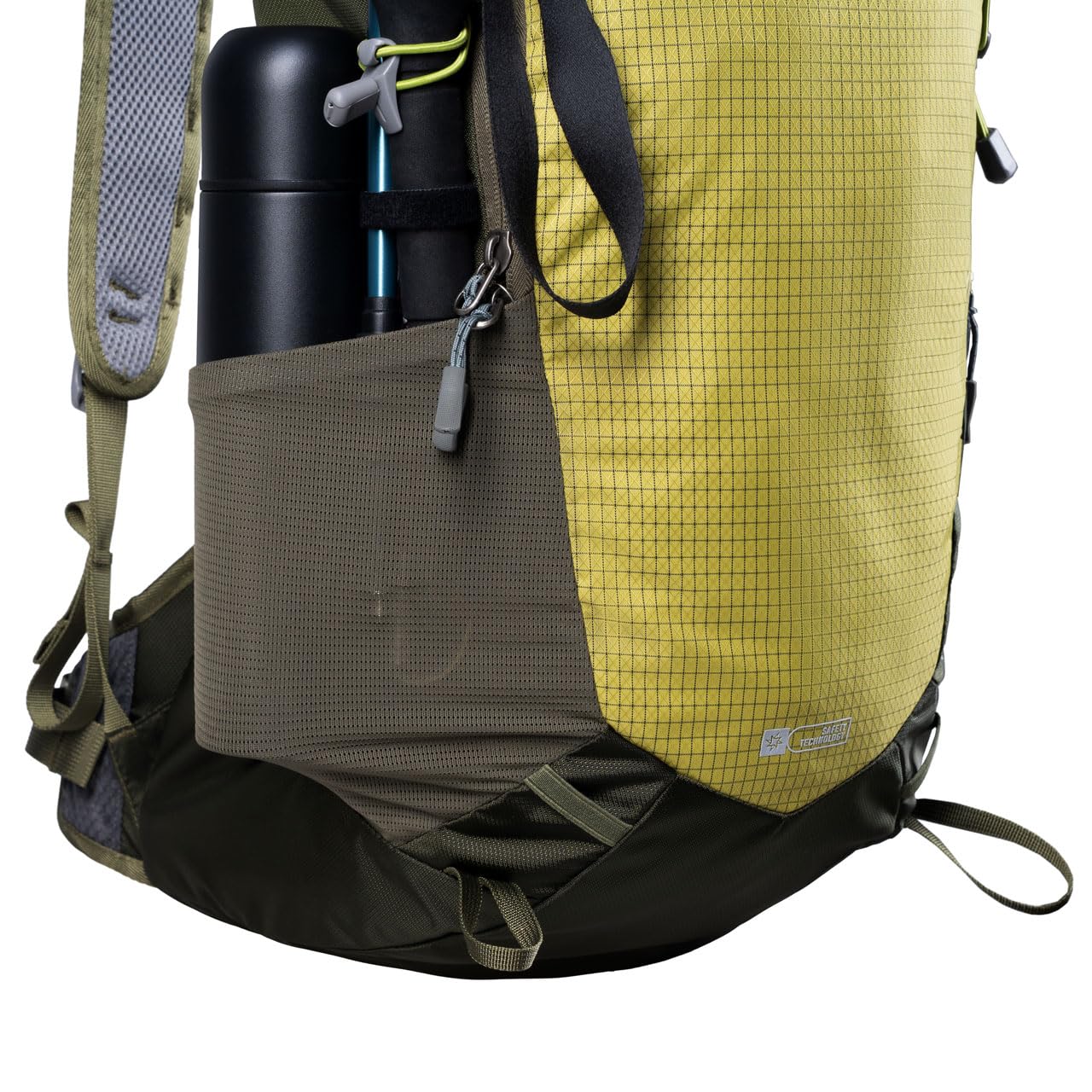 Alpinus - Plecak turystyczny Anayet 25L, plecak sportowy i outdoorowy, trekkingowy, wytrzymały materiał, zintegrowany pokrowiec przeciwdeszczowy, ergonomiczny