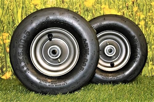 Miniatura 3 de Antego Tire & Wheel Juego de 2 neumáticos y ruedas Gravely Ariens 07101105 11x6.00-5 para IKON XL, ZT XL
