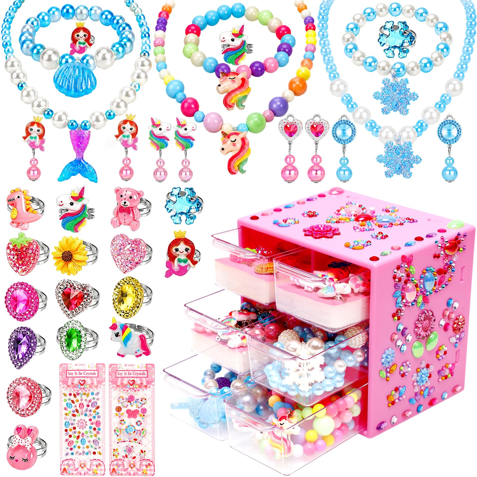 Amazon.com: BEKALERZ Jewelry Toys-for-Girls,Toddler Girl Toys Age