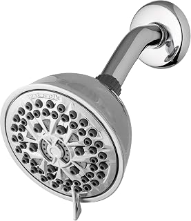 4892188 PowerPulse Massage Chrome Seven Settings Wallmount Showerhead44; 2.5 Gpm