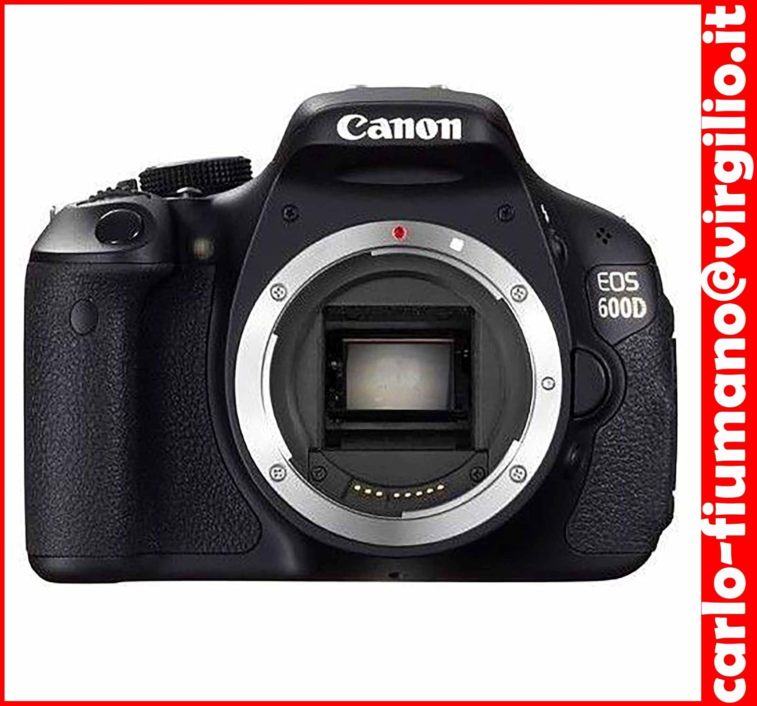 Canon EOS 600D (body), 18Mpx Fotocamera Reflex Digitale (Nero) Canon EOS 600D (body), 18Mpx Fotocamera Reflex Digitale (Nero)