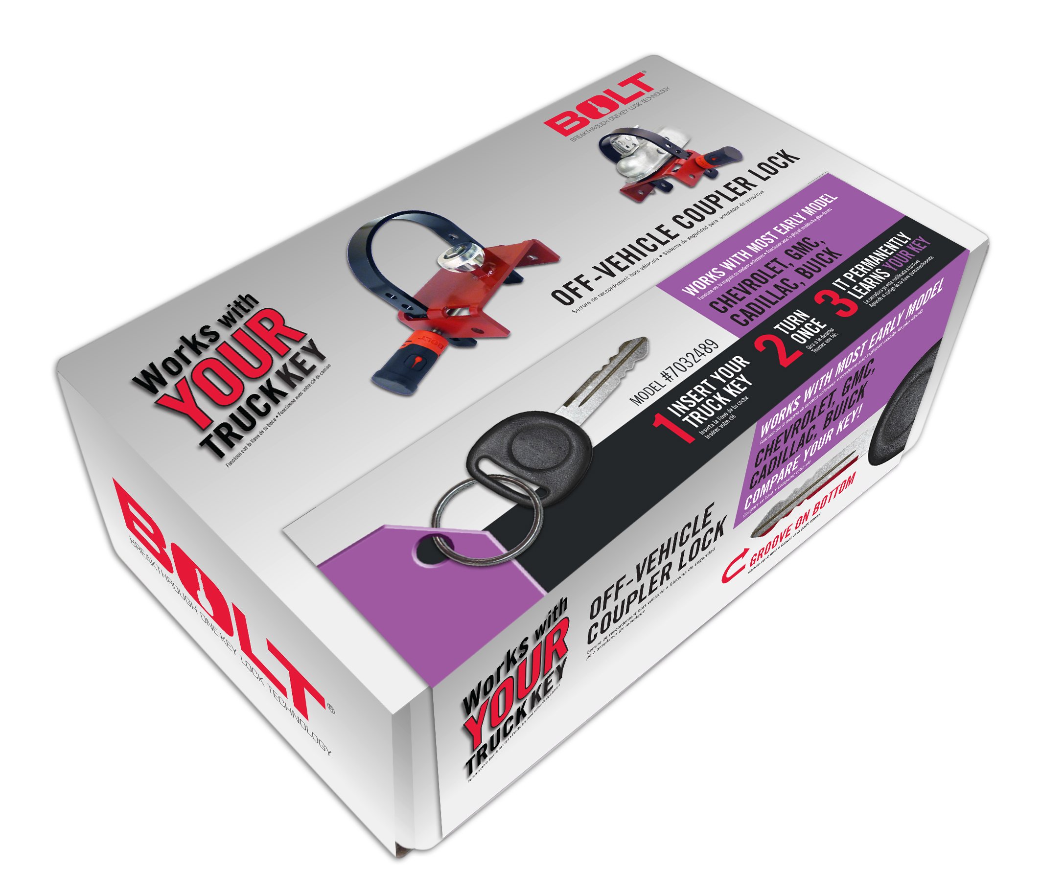 Amazon.com: BOLT 7032489 Off-Vehicle Coupler Lock for use with 