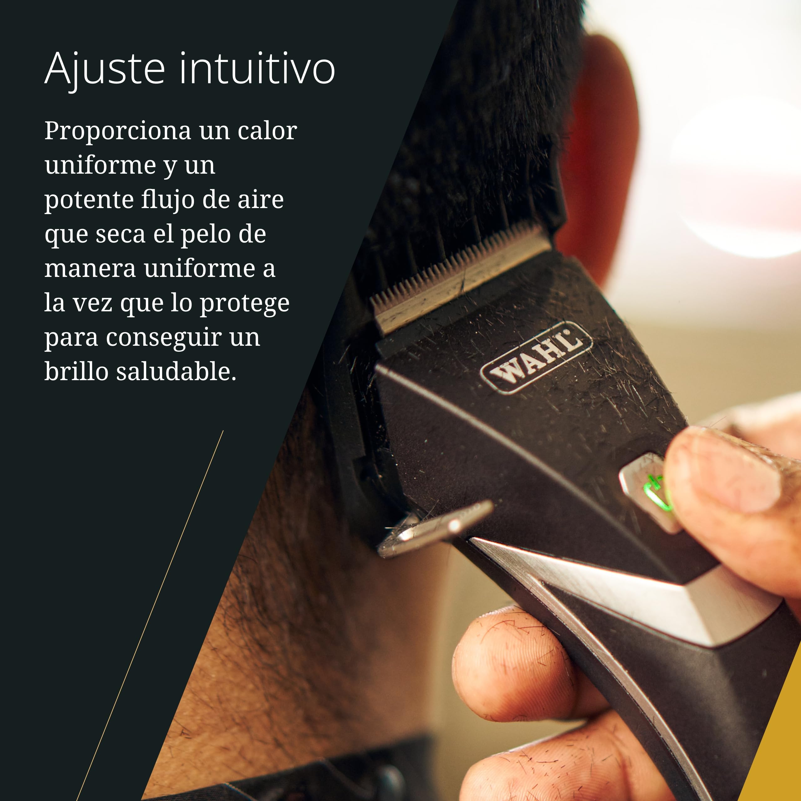 Moser Kuno, Cortapelos Premium con Cable e Inalámbrico, Negro | Cortapelos con Cable e Inalámbrico, 2 Cuchillas Desmontables, Motor 7200 RPM, hasta 2 Horas de Autonomía, 6 Peines