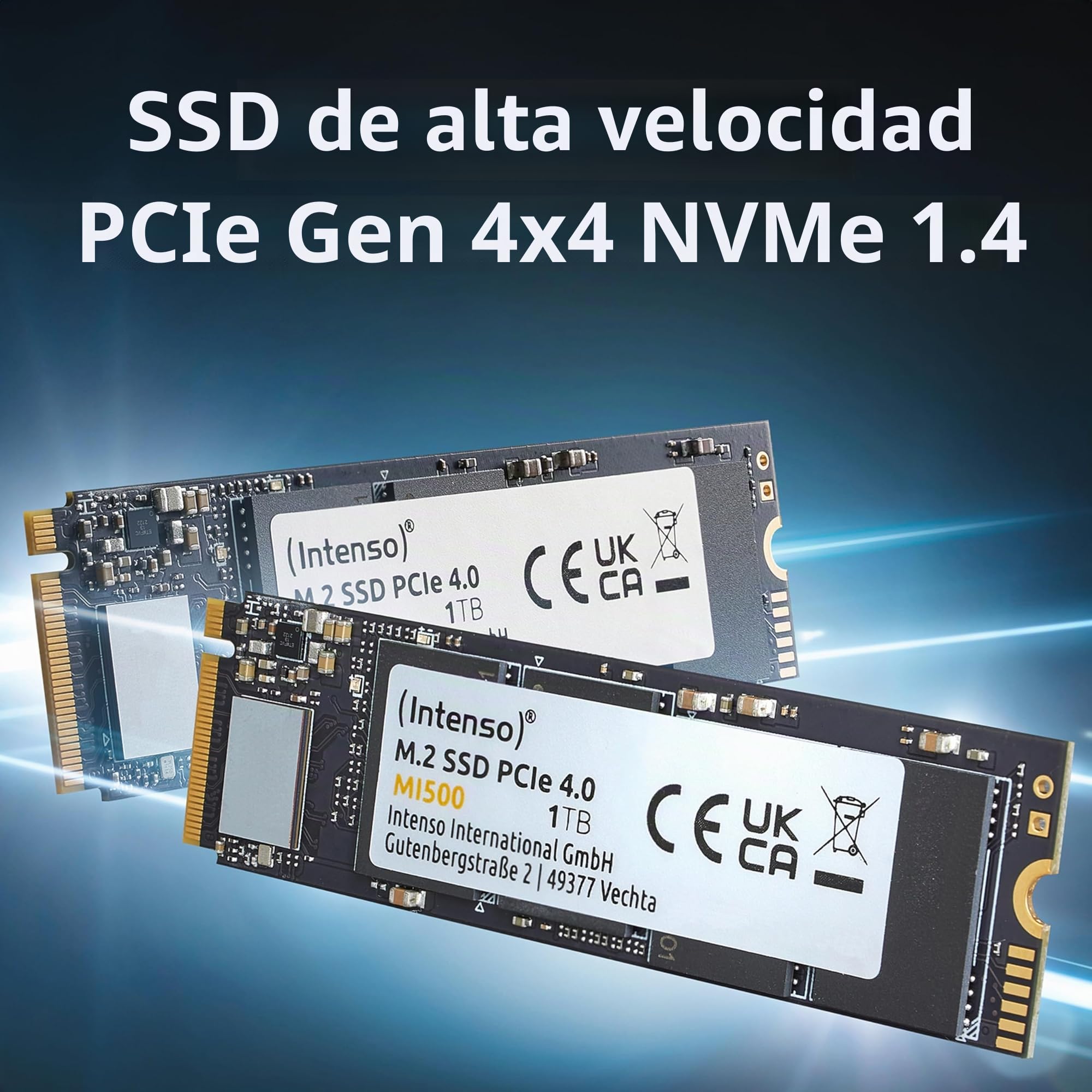Intenso mi500 ssd 2tb pcie Gen 4x4 nvme 1.4