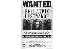 Trends International The Wizarding World: Harry Potter - Bellatrix Wanted Poster Wall Poster