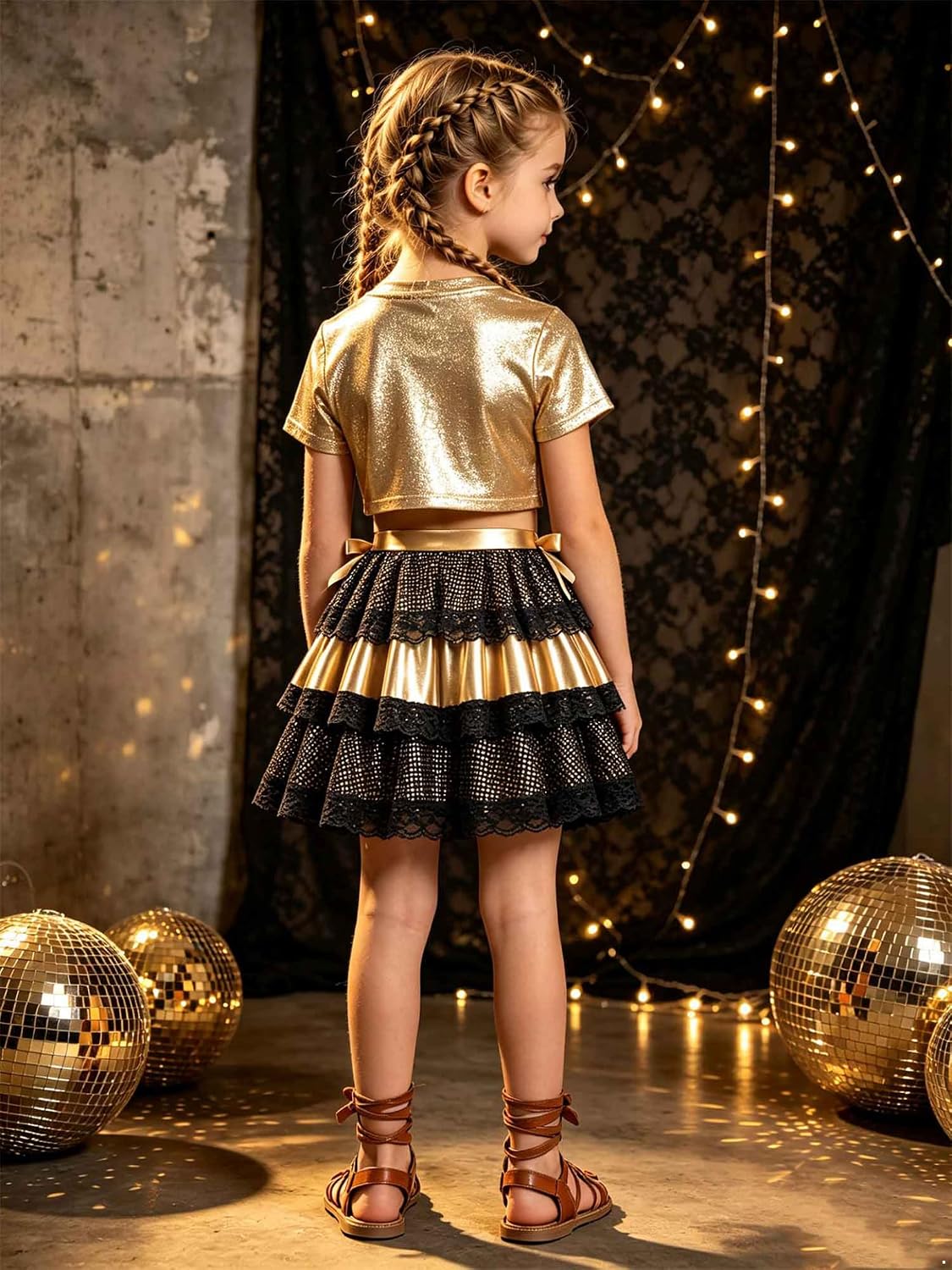 Kids Y2k Skirts Dance Skirts Y2k Bottom Dance Wear