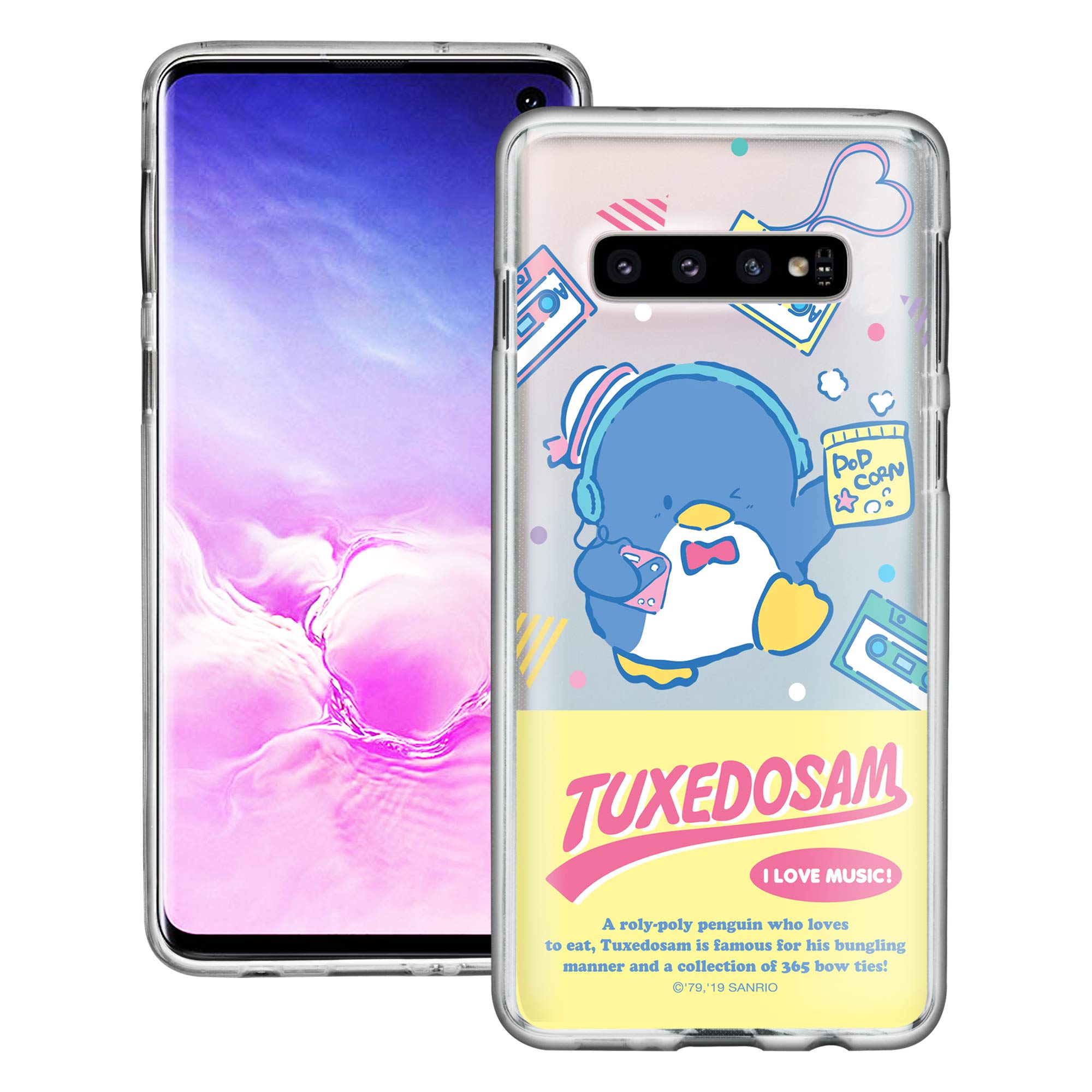 Amazon Co Jp Galaxy S10 Plus ケース と互換性があります Tuxedosam タキシードサム かわいい ソフト Tpu クリア カバー ギャラクシー S10 プラス ケース 6 4 タキシードサム ウィンク 並行輸入品 家電 カメラ