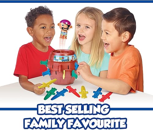 Miniatura 3 de TOMY Pop Up Pirate - Juego de pirata emergente proporciona un montón de diversión en la noche de juego familiar